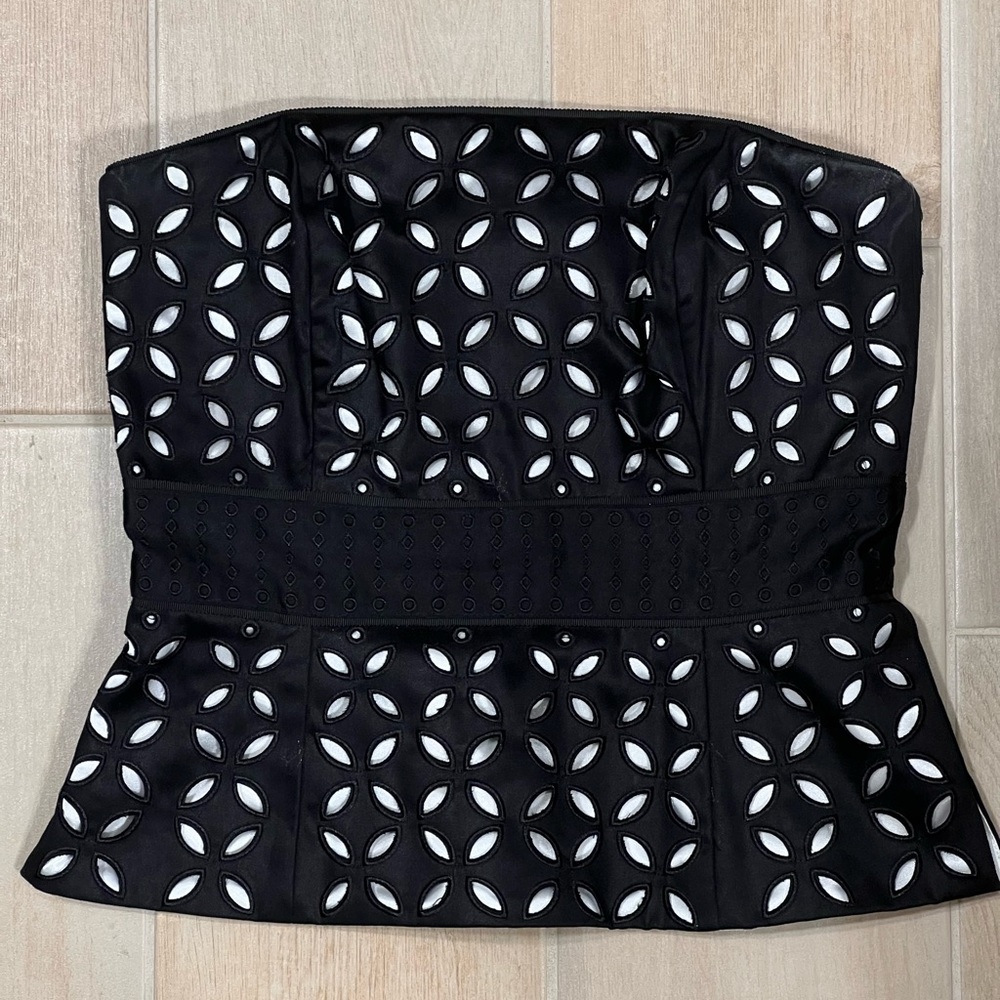 White House Black Market dressy strapless top
